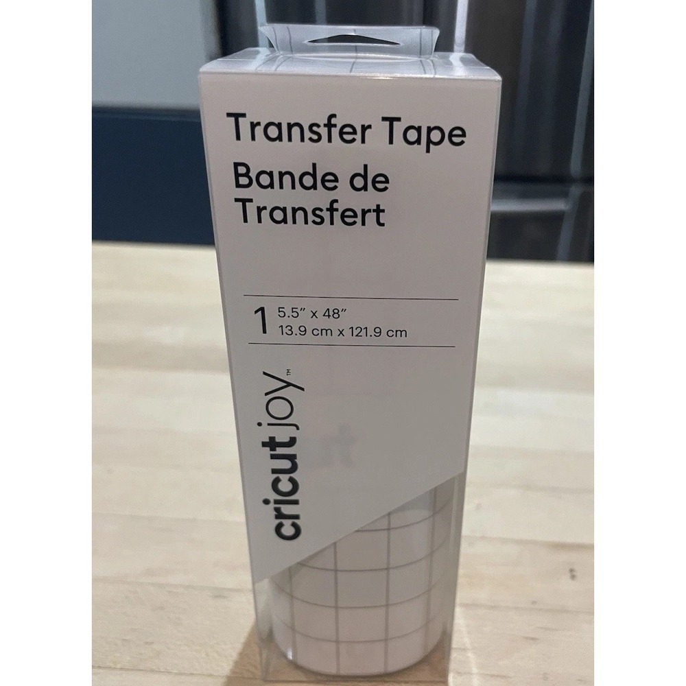 Cricut Joy Clear Vinyl Transfer Tape 4ft Roll for Effortless Crafting Excellence